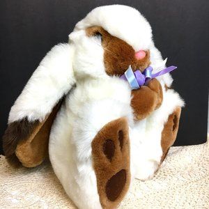 Chrisha Lop Ear Easter Bunny Playful Plush Vtg '88
